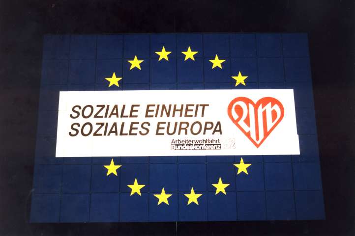 AWO-Bundeskonferenz in Berlin vom 11. - 13.11.1992 Motto "Soziale Einheit - Soziales Europa"
