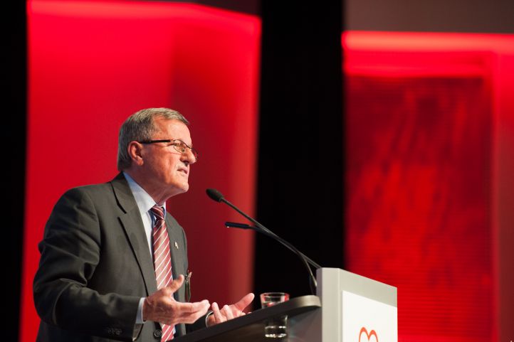 Wilhelm Schmidt auf der Bundeskonferenz 2016